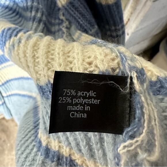 NEW Lane Bryant Open-Front Cardigan - Stripe Size 14/16 - Picture 10 of 11